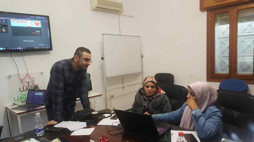 دورة تدريبية لتشغيل المنصة وتطويرها